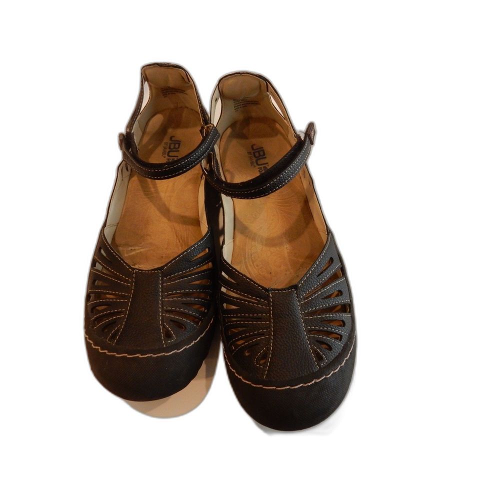 JBU Jambu Women's Melon MJ Mary Jane Shoe Black sz 11 Vegan Memory Foam